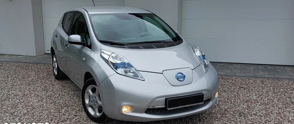 Nissan Leaf cena 25999 przebieg: 96042, rok produkcji 2013 z Zambrów małe 704